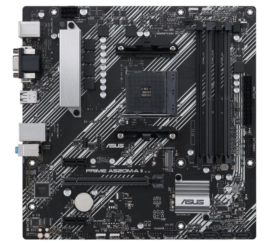 Asus Prime A520M-A II - Motherboard