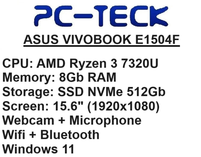 ASUS VIVOBOOK E1504F - Ordinateur portable