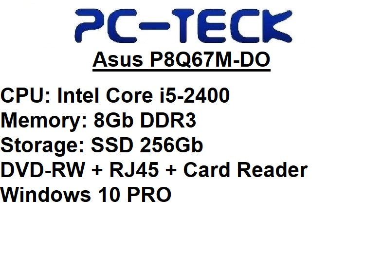 Asus P8Q67M-DO - PC reconditionné