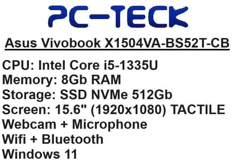 Asus Vivobook X1504VA - Laptop