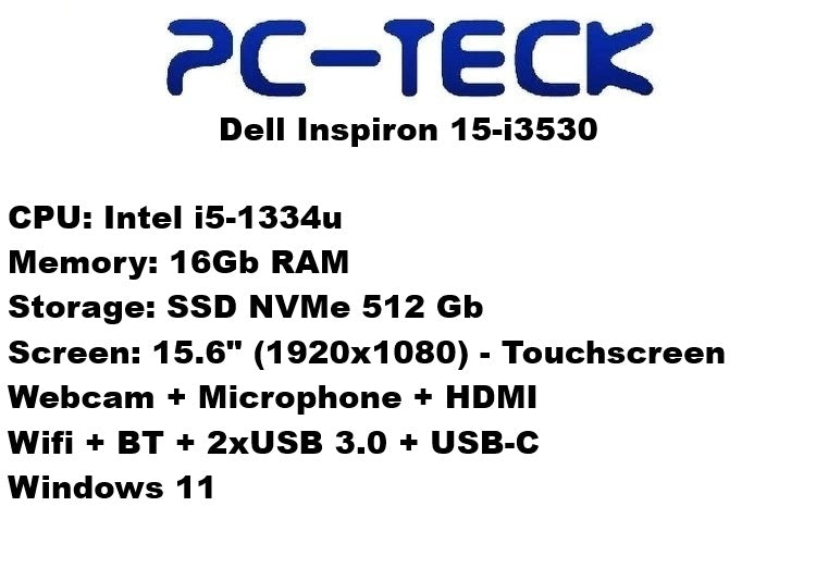 Dell Inspiron 15-i3530 - Laptop