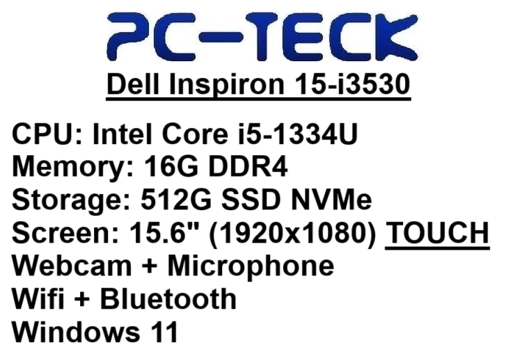 Dell Inspiron 15-i3530 - Laptop