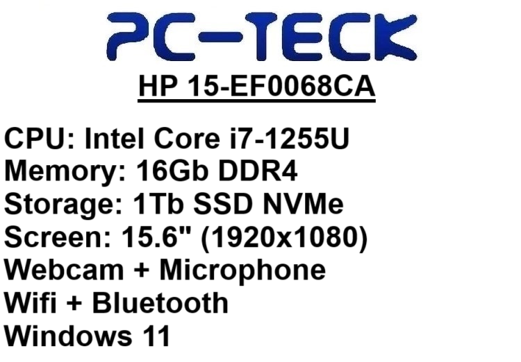 HP 15-EF0068CA - Laptop