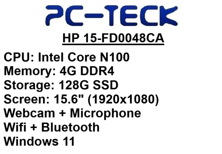 HP 15-FD0048CA - Laptop