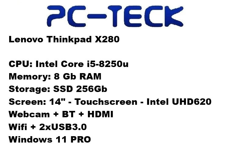 Lenovo ThinkPad X280 - Ordinateur portable reconditionné