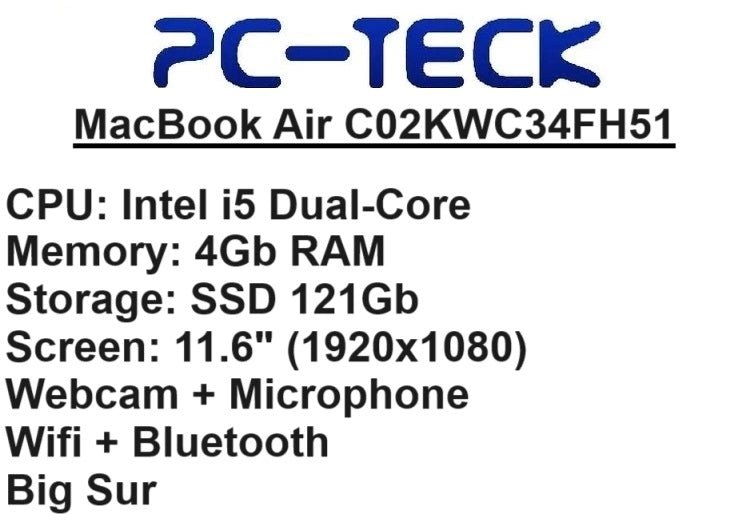 MacBook Air - Ordinateur portable remis à neuf