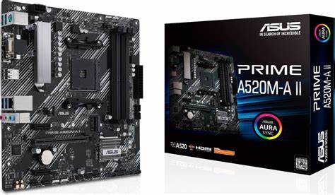 Asus Prime A520M-A II - Motherboard