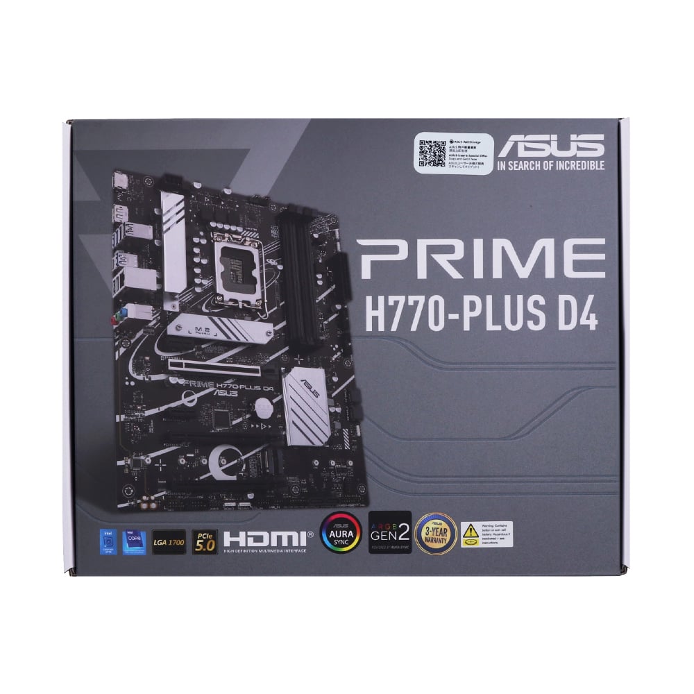 Asus Prime H770-Plus D4 - Motherboard