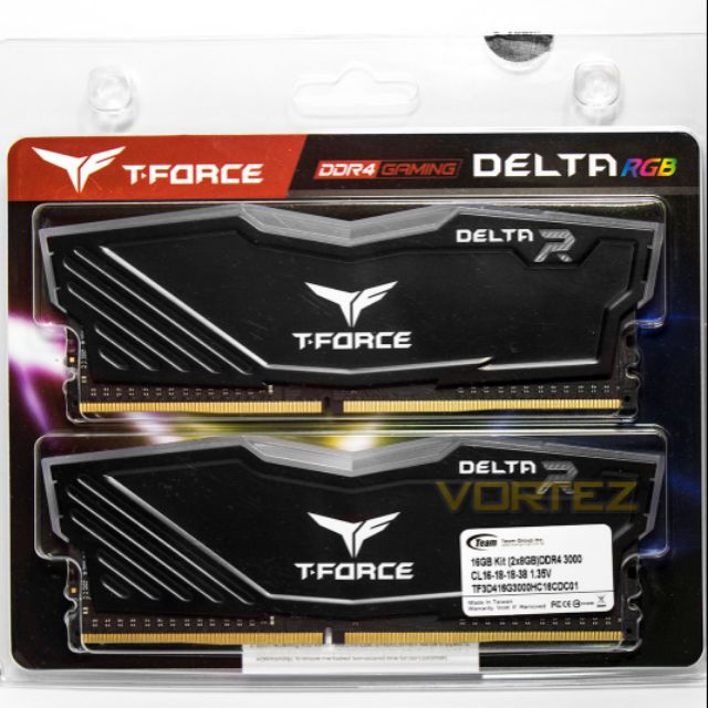 Teamgroup T-Force Delta RGB 16Go DDR4 3200MHz - Mémoire