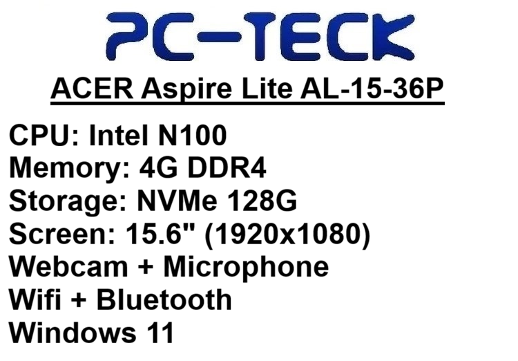 ACER Aspire Lite AL-15-36P - Laptop