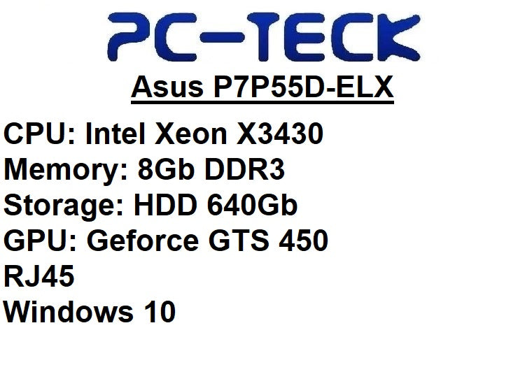 Asus P7P55D-ELX - Refurbished PC