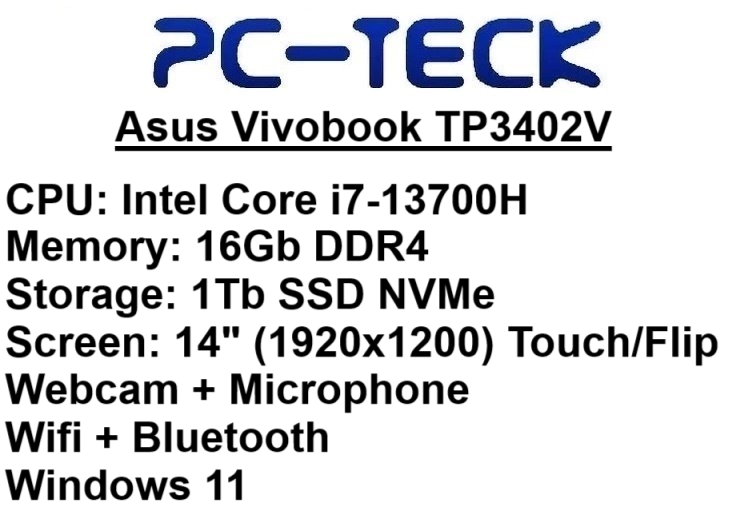 Asus Vivobook TP3402V - 2-in-1 Laptop