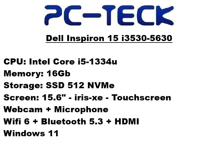 Dell Inspiron 15 i3530-5630 - Laptop