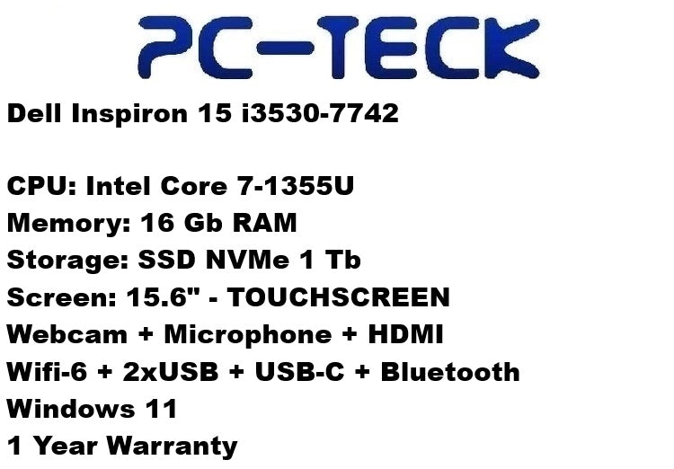 Dell Inspiron 15 i3530-7742 - Laptop