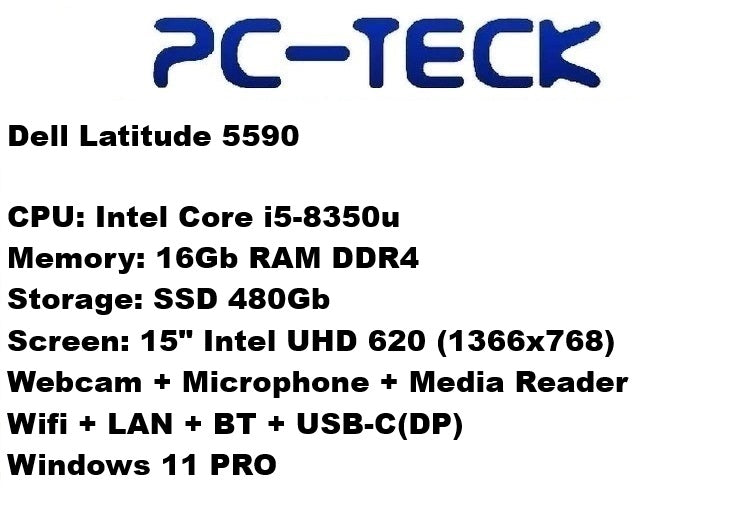 Dell Latitude 5590 - Ordinateur portable reconditionné