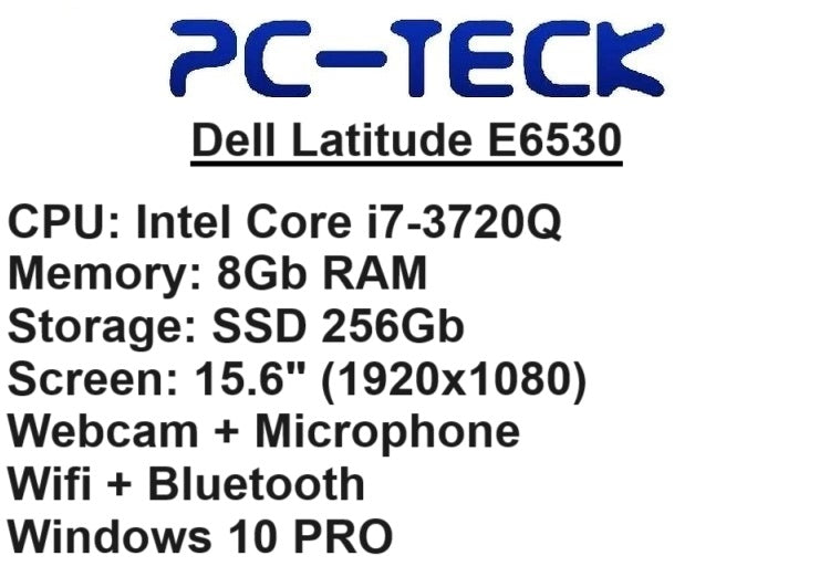 Dell Latitude E6530 - Ordinateur portable remis à neuf
