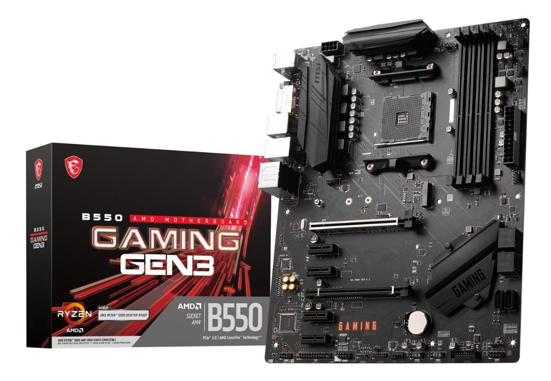 MSI B550 AMD de jeu GEN3 - Carte mère