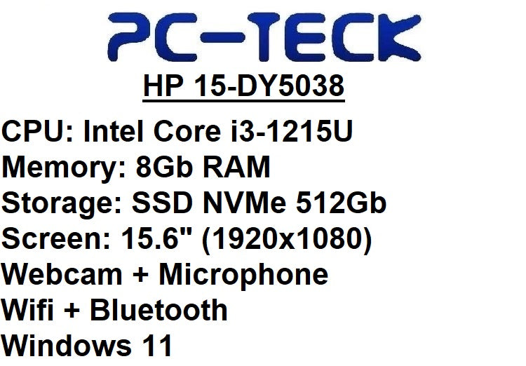 HP 15-DY5038CA - Laptop