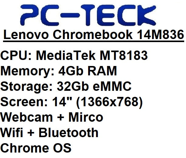 Chromebook Lenovo 14M836