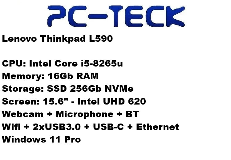 Lenovo Thinkpad L590 - Refurbished Laptop
