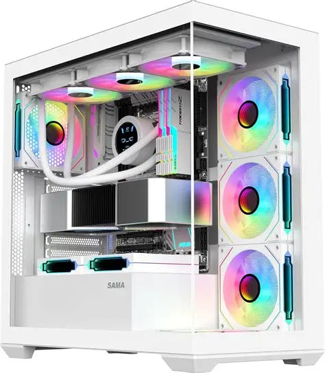 PC-TECK - SNOW EDITION - CORE i7 RTX 5060 - Gaming PC