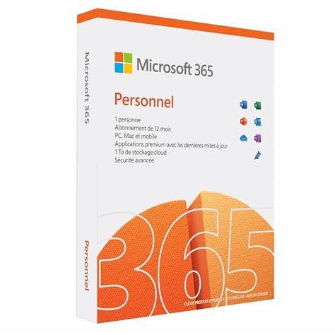 Microsoft 365 Personnelle - Logiciel