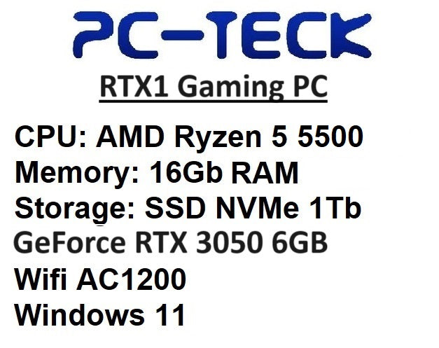 PC-TECK - PC de jeu RTX1