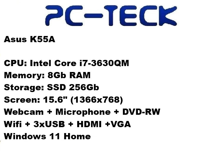 Asus K55A - Refurbished Laptop