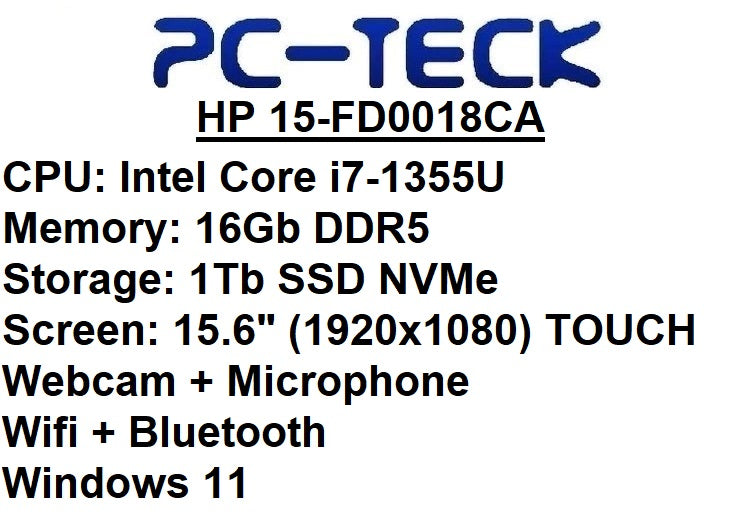 HP 15-FD0018CA - Laptop